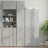 Mobile a Parete Grigio Cemento 40x42,5x40 cm Legno Multistrato 846099