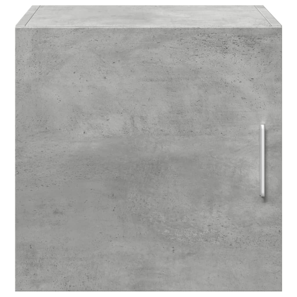 Mobile a Parete Grigio Cemento 40x42,5x40 cm Legno Multistrato 846099