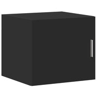 Mobile a Parete Nero 45x42,5x40 cm in Legno Multistrato 846104