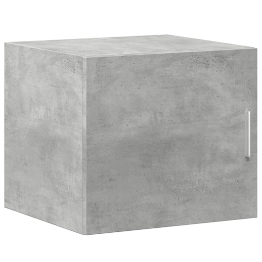 Mobile a Parete Grigio Cemento 45x42,5x40 cm Legno Multistrato 846106