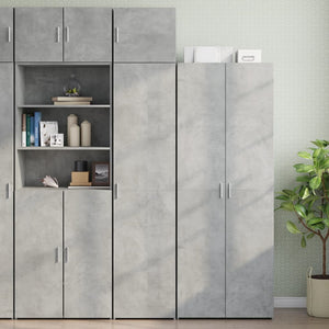 Mobile a Parete Grigio Cemento 45x42,5x40 cm Legno Multistrato 846106