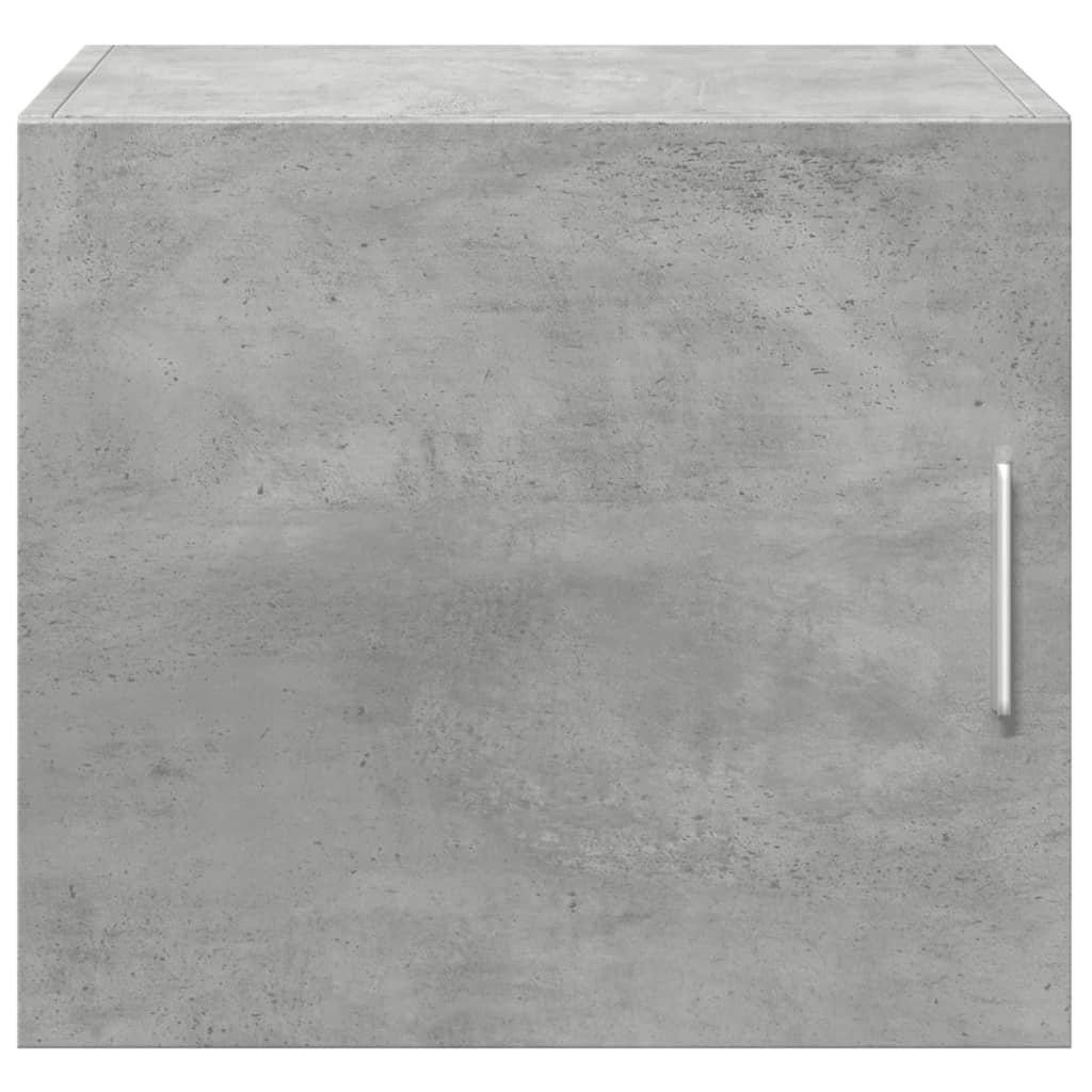 Mobile a Parete Grigio Cemento 45x42,5x40 cm Legno Multistrato 846106