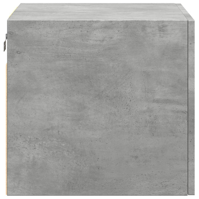 Mobile a Parete Grigio Cemento 50x42,5x40 cm Legno Multistrato 846113