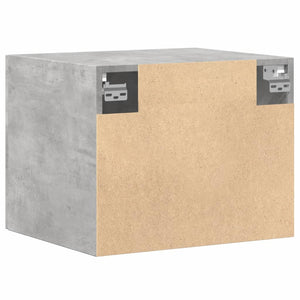 Mobile a Parete Grigio Cemento 50x42,5x40 cm Legno Multistrato 846113