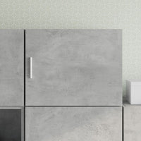 Mobile a Parete Grigio Cemento 50x42,5x40 cm Legno Multistrato 846113