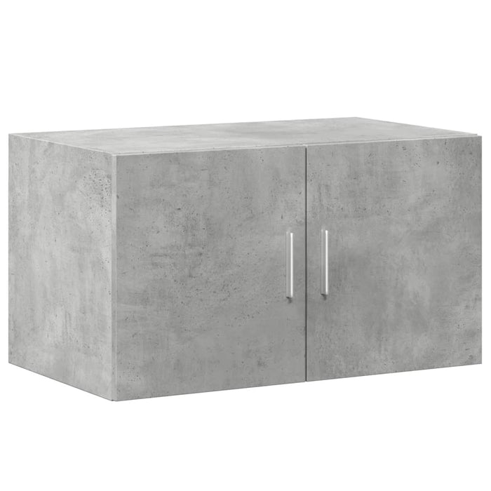 Mobile a Parete Grigio Cemento 70x42,5x40 cm Legno Multistrato 846120