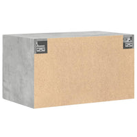 Mobile a Parete Grigio Cemento 70x42,5x40 cm Legno Multistrato 846120