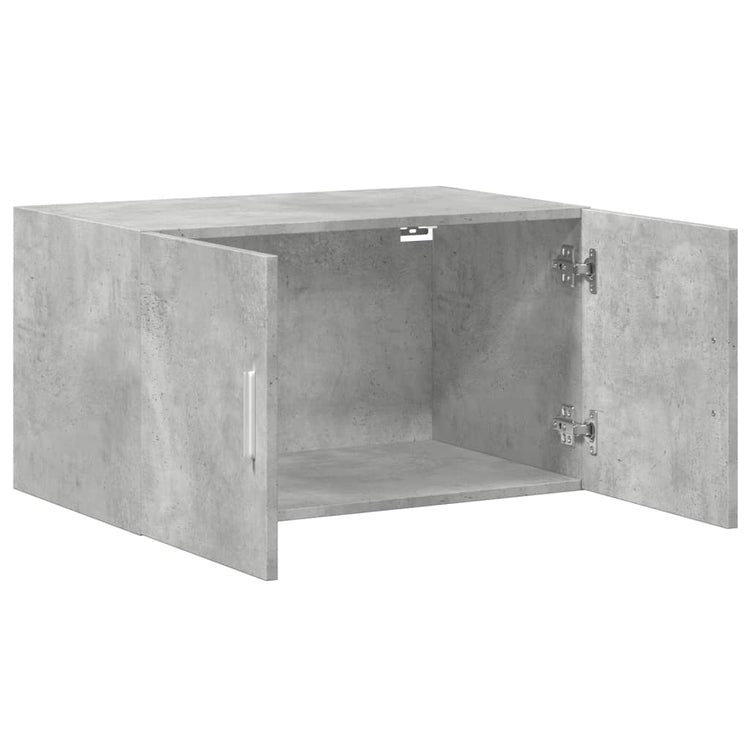 Mobile a Parete Grigio Cemento 70x42,5x40 cm Legno Multistrato 846120