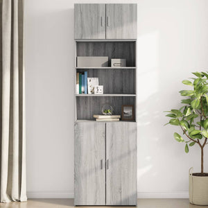 Mobile a Parete Grigio Sonoma 70x42,5x40cm in Legno Multistrato 846122