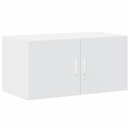 Mobile a Parete Bianco 80x42,5x40 cm in Legno Multistrato 846124