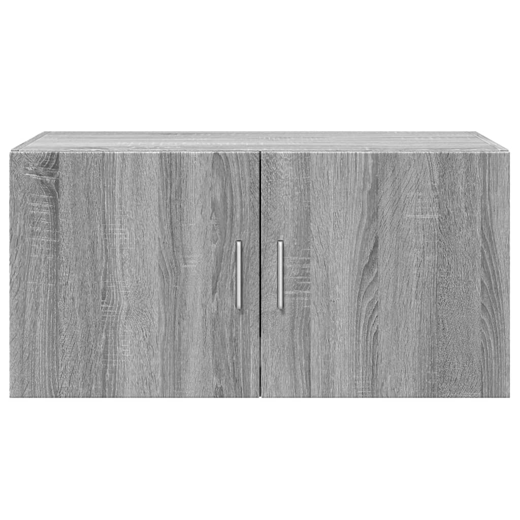 Mobile a Parete Grigio Sonoma 80x42,5x40cm in Legno Multistrato 846129