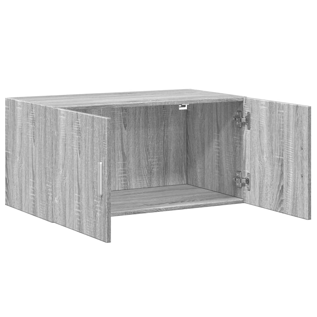 Mobile a Parete Grigio Sonoma 80x42,5x40cm in Legno Multistrato 846129