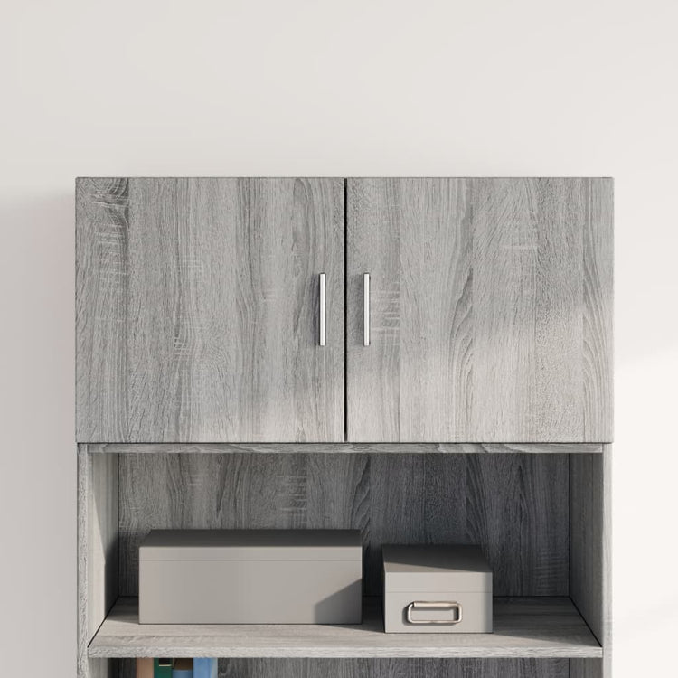 Mobile a Parete Grigio Sonoma 80x42,5x40cm in Legno Multistrato 846129