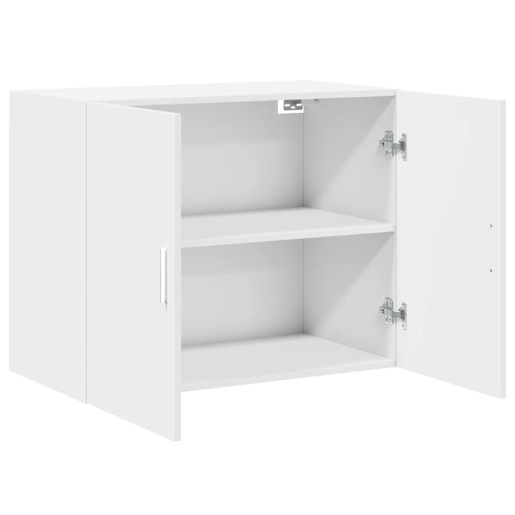 Mobile a Parete Bianco 80x42,5x64 cm in Legno Multistrato 846131