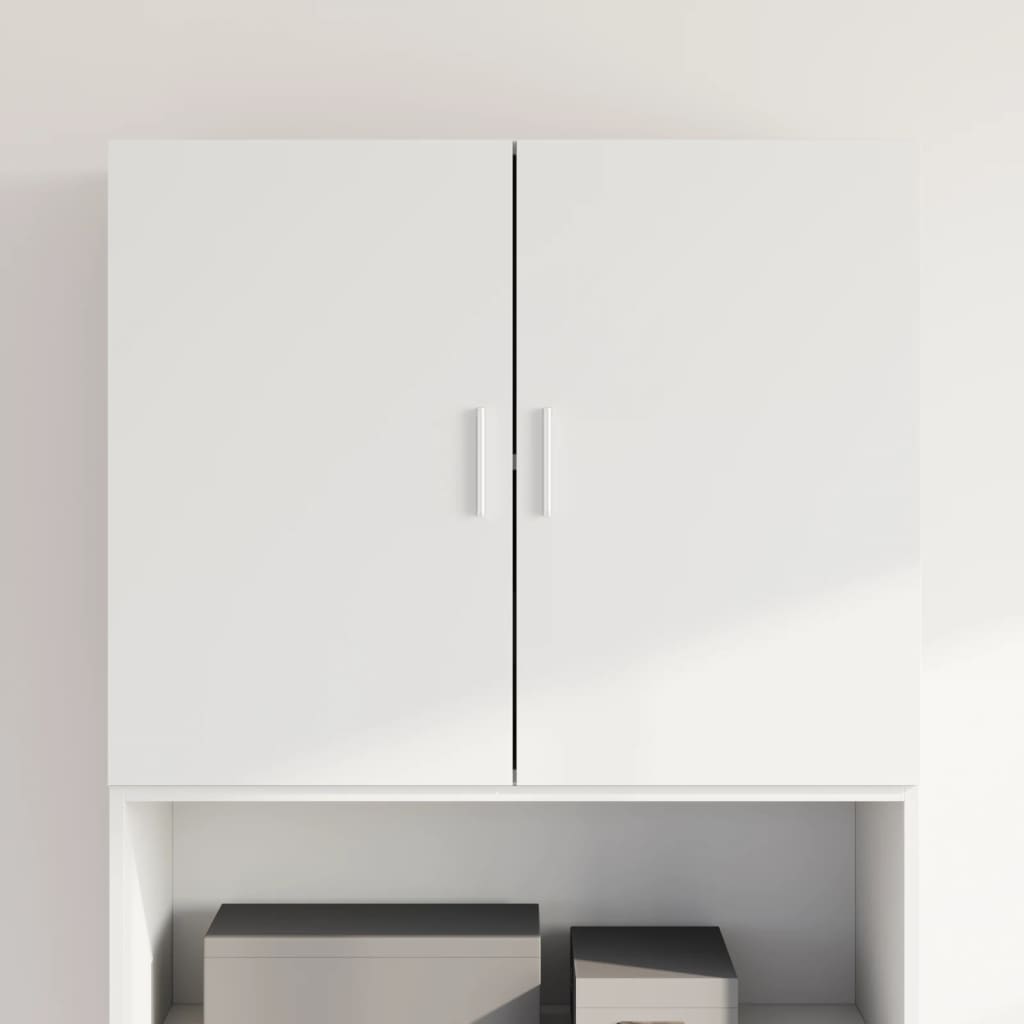 Mobile a Parete Bianco 80x42,5x64 cm in Legno Multistrato 846131