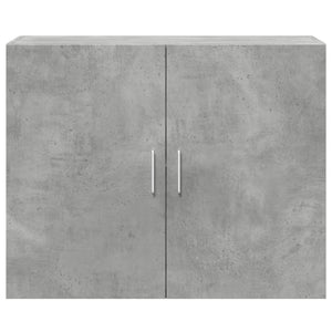 Mobile a Parete Grigio Cemento 80x42,5x64 cm Legno Multistrato 846134