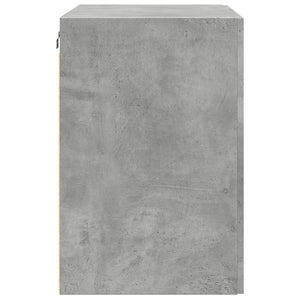 Mobile a Parete Grigio Cemento 80x42,5x64 cm Legno Multistrato 846134