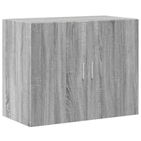 Mobile a Parete Grigio Sonoma 80x42,5x64cm in Legno Multistrato 846136