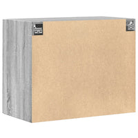 Mobile a Parete Grigio Sonoma 80x42,5x64cm in Legno Multistrato 846136