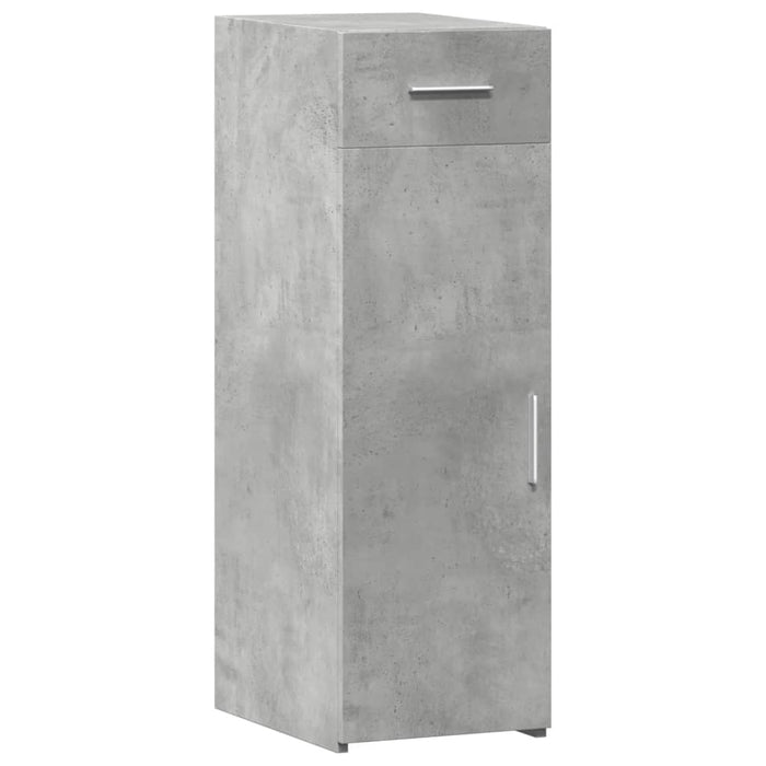 Credenza Grigio Cemento 30x42,5x93 cm in Legno Multistrato 846274