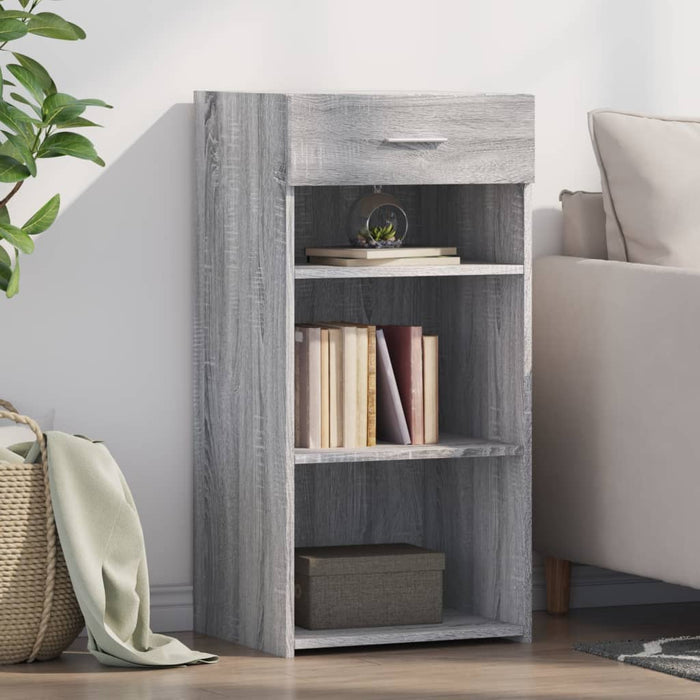 Credenza Grigio Sonoma 45x42,5x93 cm in Legno Multistrato 846325