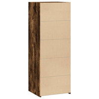 Credenza Rovere Fumo 45x41x124 cm in Legno Multistrato 846394