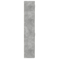 Mobile Sottile Grigio Cemento 30x42,5x225 cm in Truciolato 3281262