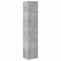 Mobile Sottile Grigio Cemento 45x42,5x225 cm in Truciolato 3281290