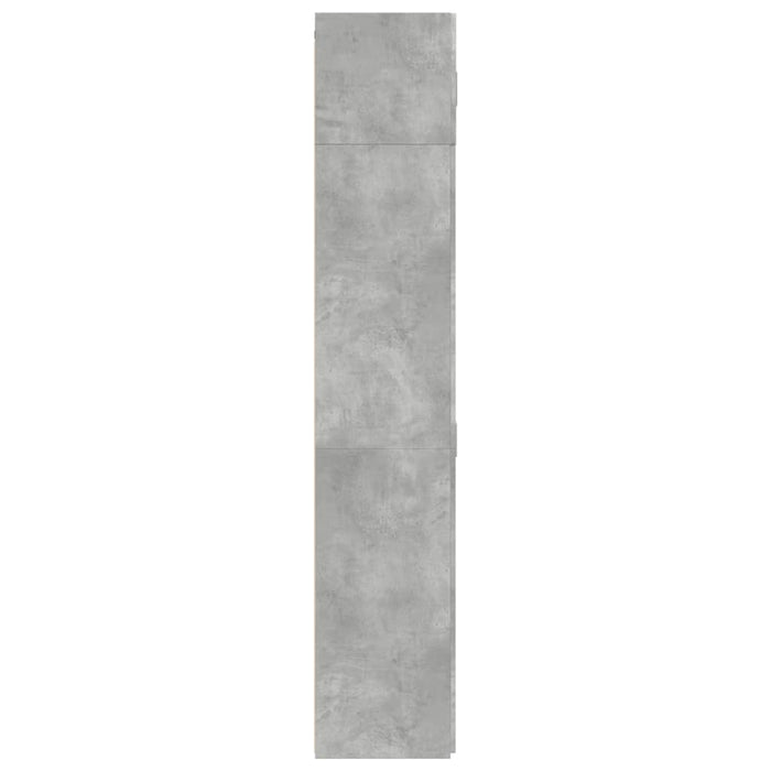 Armadietto Grigio Cemento 70x42,5x225 cm in Legno Multistrato 3281325