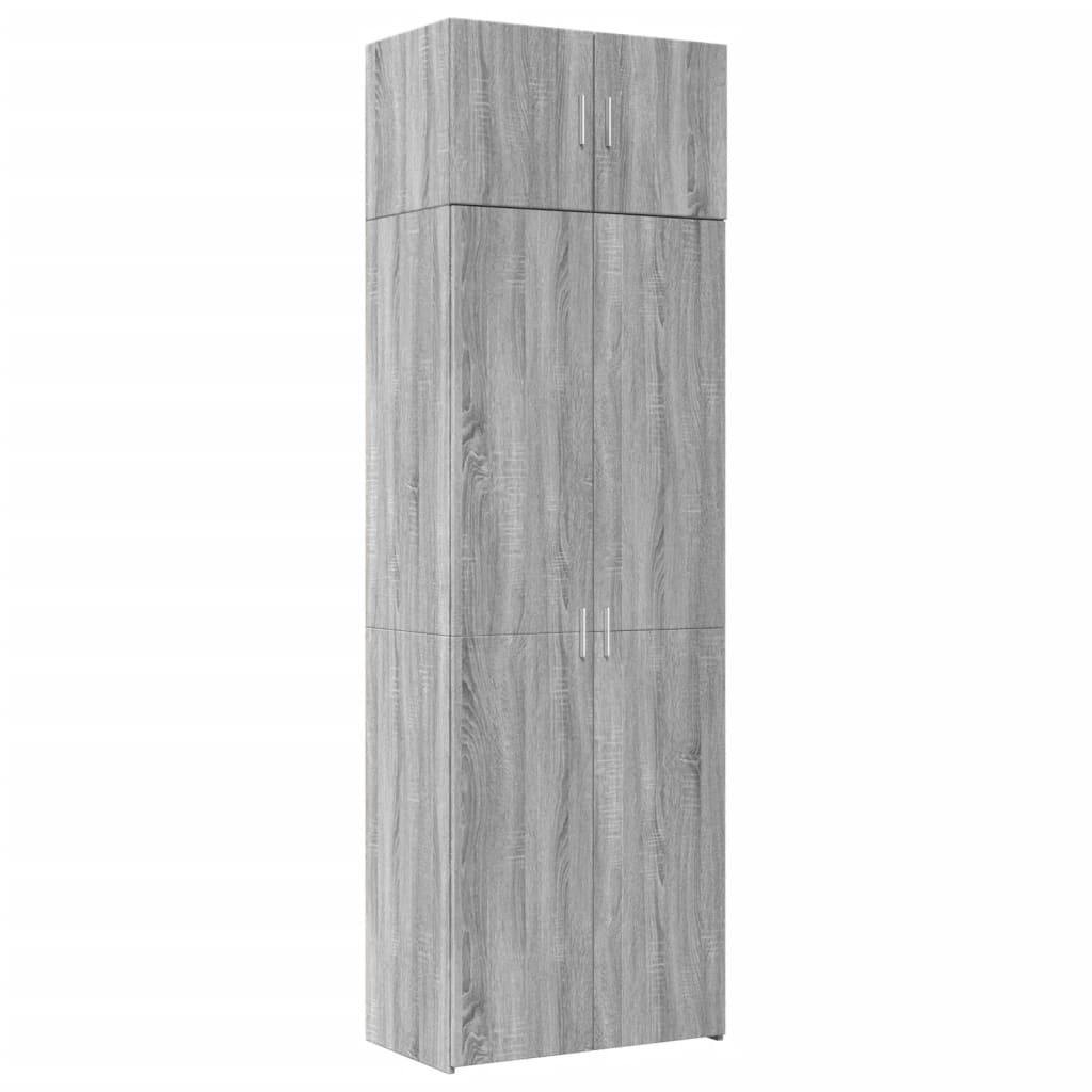 Armadietto Grigio Sonoma 70x42,5x225 cm in Truciolato 3281334