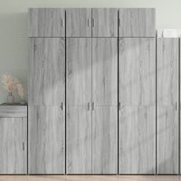 Armadietto Grigio Sonoma 70x42,5x225 cm in Truciolato 3281334