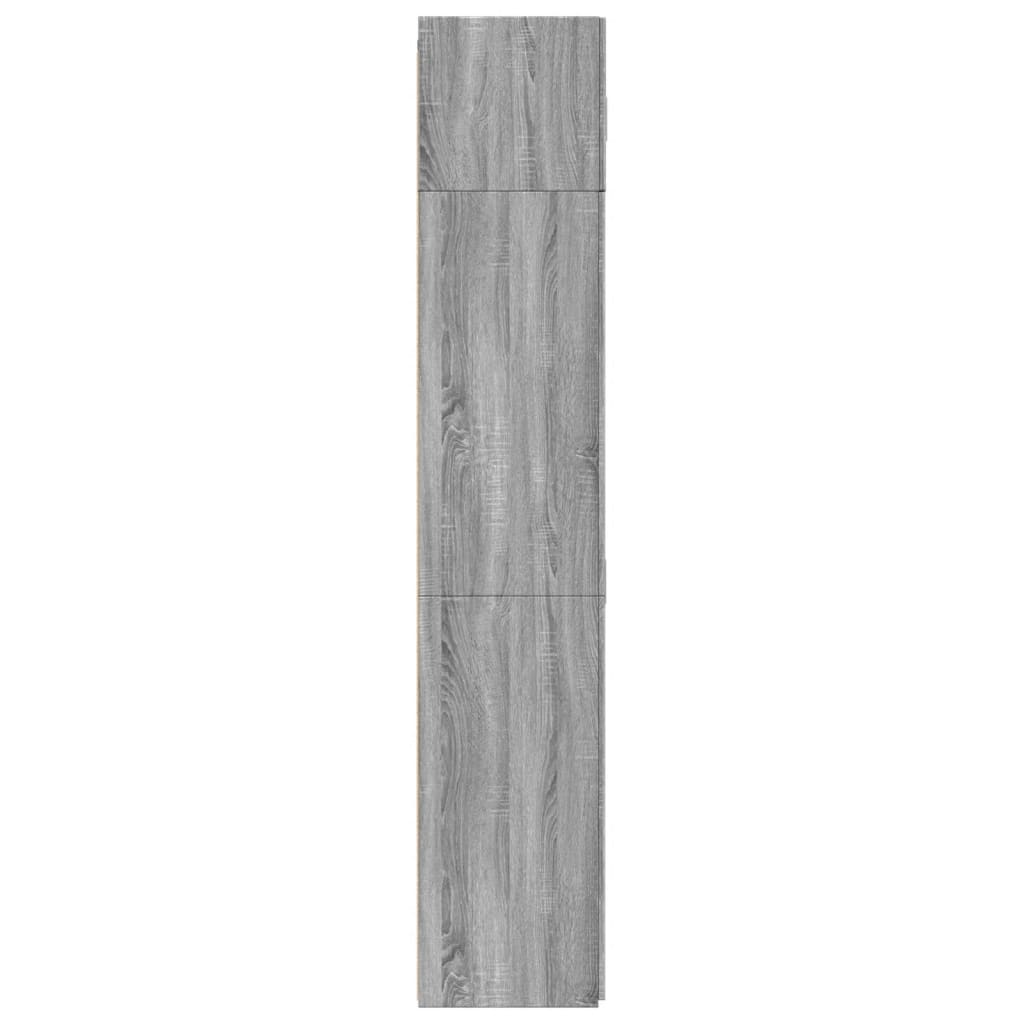 Armadietto Grigio Sonoma 80x42,5x225 cm in Truciolato 3281355