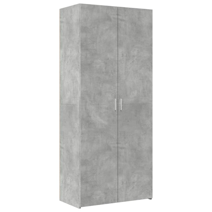 Credenza Grigio Cemento 80x42,5x249 cm in Legno Multistrato 3281367