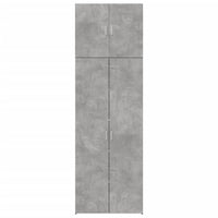 Credenza Grigio Cemento 80x42,5x249 cm in Legno Multistrato 3281367