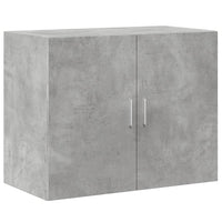 Credenza Grigio Cemento 80x42,5x249 cm in Legno Multistrato 3281367