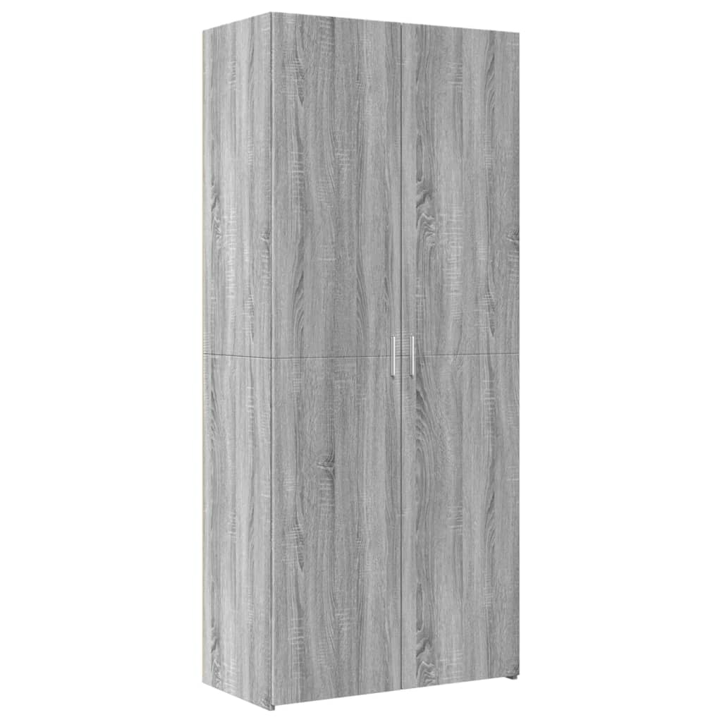 Credenza Grigio Sonoma 80x42,5x249 cm in Legno Multistrato 3281369