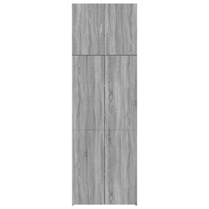 Credenza Grigio Sonoma 80x42,5x249 cm in Legno Multistrato 3281369