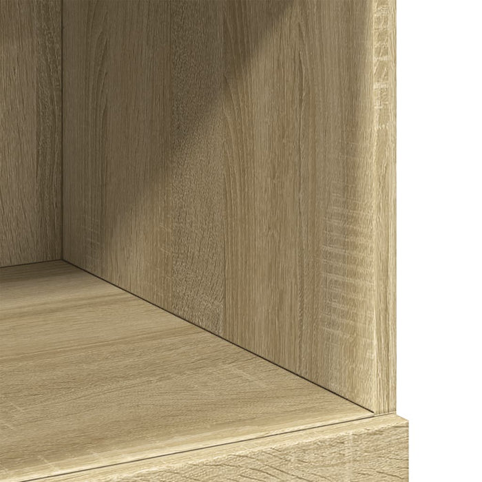 Credenza Rovere Sonoma 80x42,5x124 cm in Legno Multistrato 3281387