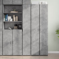 Credenza Grigio Cemento 30x42,5x185 cm in Legno Multistrato 3281395