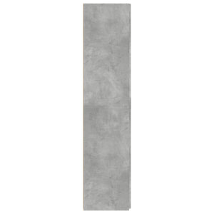 Credenza Grigio Cemento 70x42,5x185 cm in Legno Multistrato 3281423