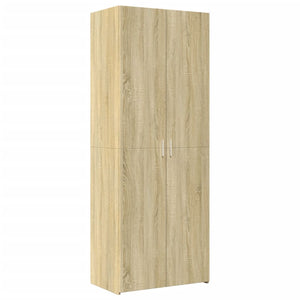 Credenza Rovere Sonoma 70x42,5x185 cm in Legno Multistrato 3281429