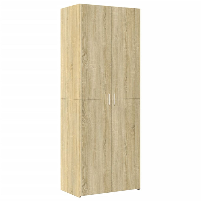 Credenza Rovere Sonoma 70x42,5x185 cm in Legno Multistrato 3281429