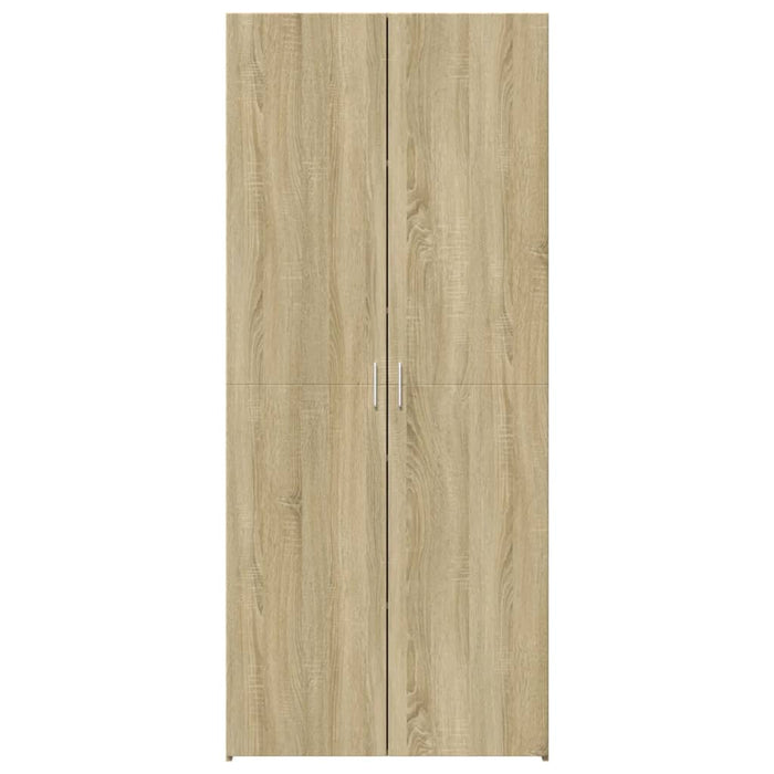 Credenza Rovere Sonoma 70x42,5x185 cm in Legno Multistrato 3281429