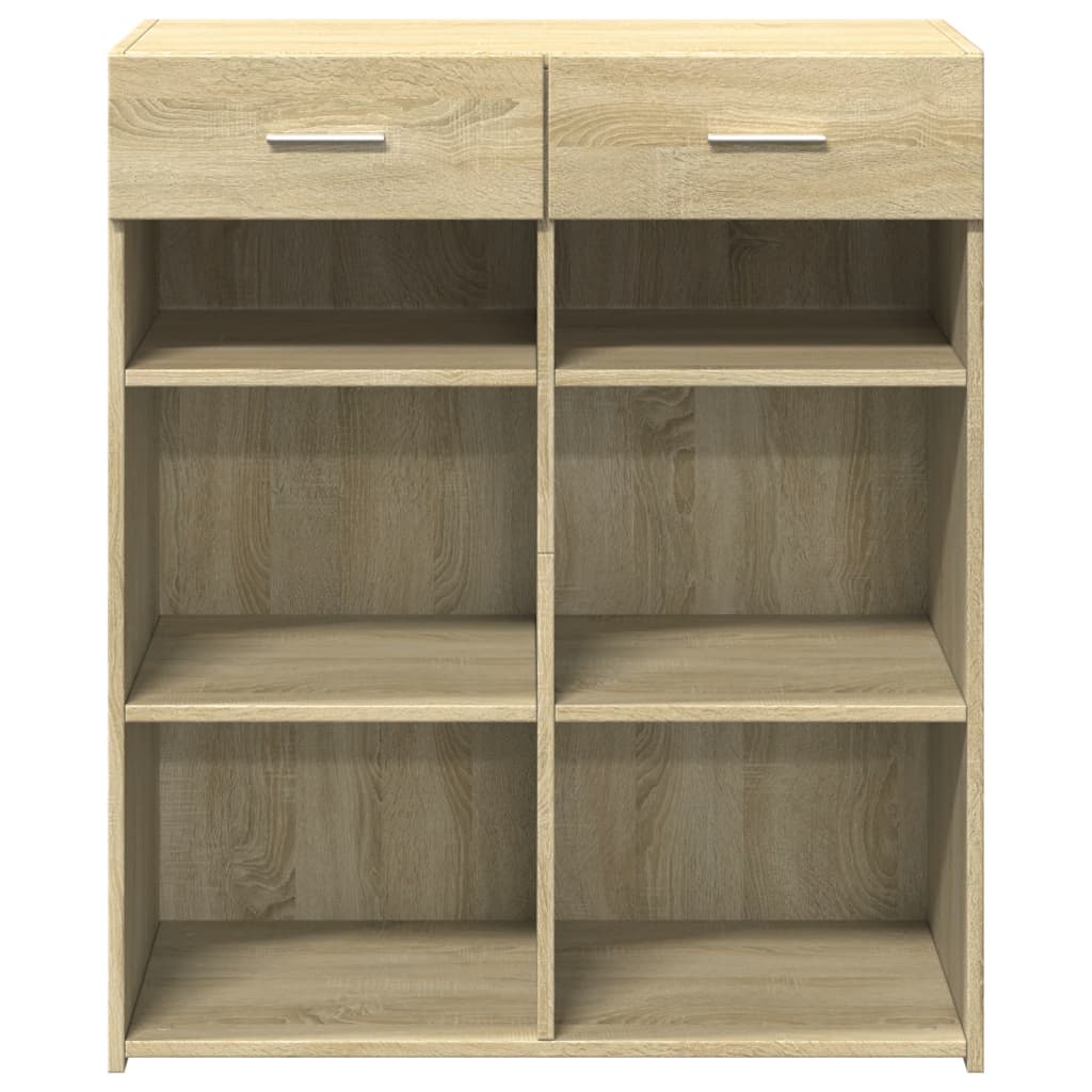 Credenza Rovere Sonoma 80x42,5x93 cm in Legno Multistrato 3281478