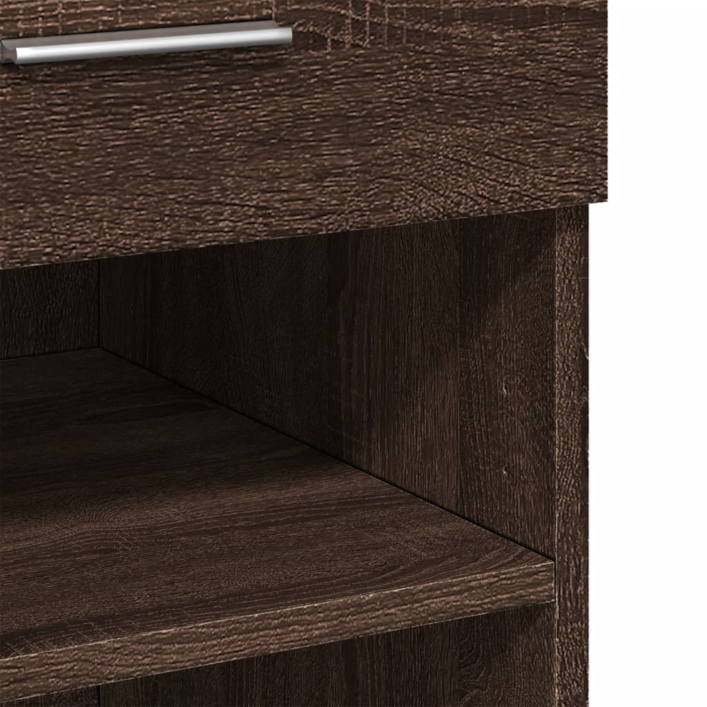 Credenza Rovere Marrone 80x42,5x93 cm in Legno Multistrato 3281482