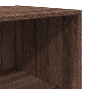 Credenza Rovere Marrone 50x41x185 in Legno Multistrato 3281686