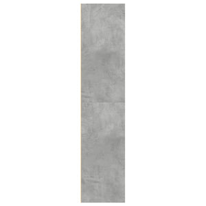 Credenza Grigio Cemento 70x41x185 cm in Legno Multistrato 3281690