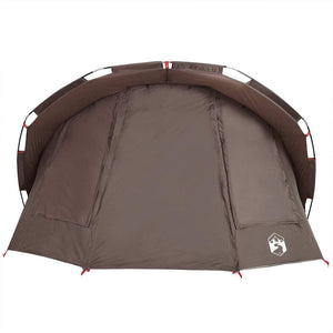 Tenda da Pesca per 5 Persone Marrone Impermeabile 4009393