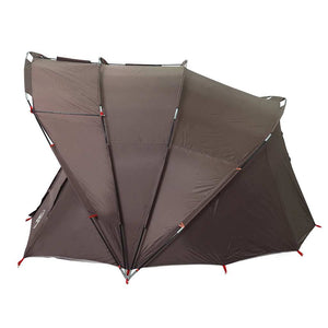 Tenda da Pesca per 5 Persone Marrone Impermeabile 4009393