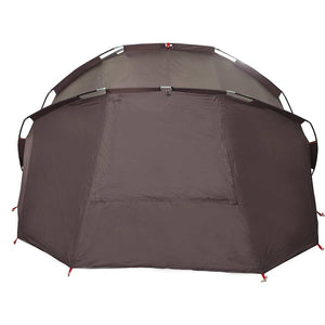 Tenda da Pesca per 5 Persone Marrone Impermeabile 4009393